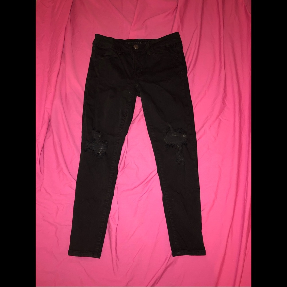 Black American Eagle Jeans